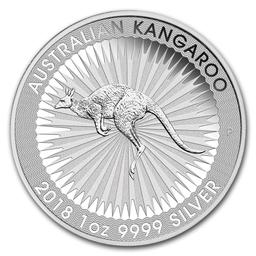 2018 Australia 1 oz Silver Kangaroo BU