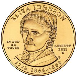 First Spouse 2011-W Eliza Johnson Uncirculated