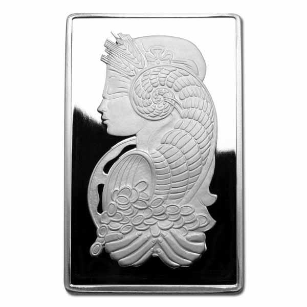 PAMP Suisse Silver Bar 10 oz - Fortuna Design