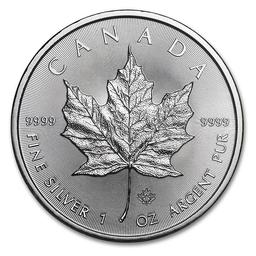 Silver Maple Leaf 1 oz Uncirculated - Random Year