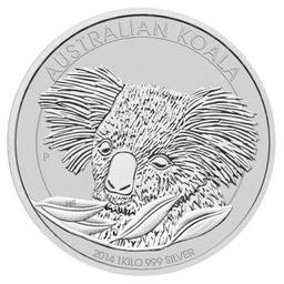 Australian Koala Kilo Silver 2014