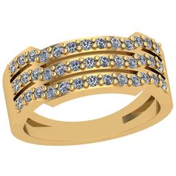 0.22 Ctw VS/SI1 Diamond 14K Yellow Gold Ring