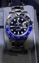 BRAND NEW GMT MASTER II 'BATMAN' ROLEX COMES WITH BOX AND PAPER 40MM