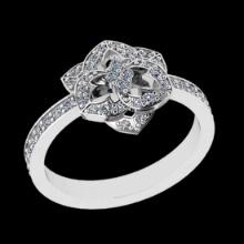 0.37 CtwVS/SI1 Diamond 14K White Gold Eternity Ring (ALL DIAMOND ARE LAB GROWN)