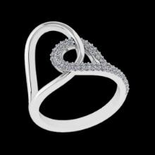 2.31 CtwVS/SI1 Diamond 14K White Gold Eternity Ring (ALL DIAMOND ARE LAB GROWN)