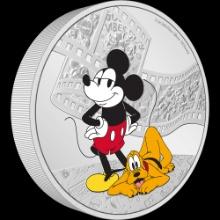 Disney Mickey & Friends - Mickey & Pluto 3oz Silver Coin