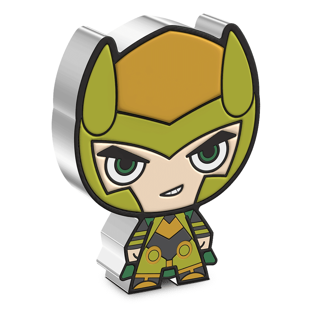 Marvel - Loki 1oz Silver Chibi(R) Coin