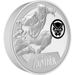 Marvel Black Panther 3oz Silver Coin