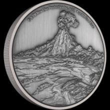 THE LORD OF THE RINGS(TM) - Mount Doom 1oz Silver Coin
