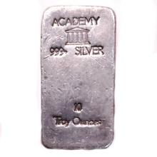 10 oz Academy Silver Bar Type 1