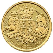 Great Britain 100 Pounds 1 Oz. Gold Royal Arms 2022