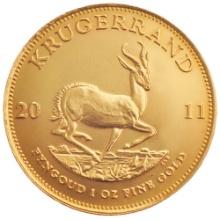 South Africa Gold Krugerrand 1 Ounce 2011 BU