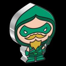 DC Comics(TM) - GREEN ARROW(TM) 1oz Silver Chibi(R) Coin