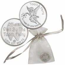 1/10 oz .999 Fine Silver Round - Tooth Fairy