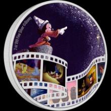 Disney Cinema Masterpieces - Fantasia 3oz Silver Coin