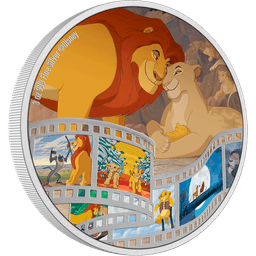 Disney Cinema Masterpieces - The Lion King 3oz Silver Coin