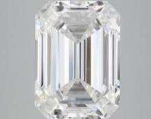 4.2 ctw. VS1 IGI Certified Emerald Cut Loose Diamond (LAB GROWN)