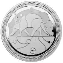 Aardvark 2019 Evolution II Proof 1 OZ 9999 Silver Le Grand Mint