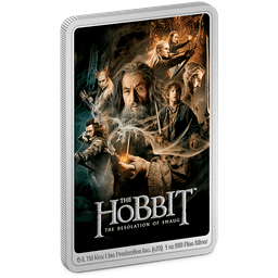 THE HOBBIT(TM) - The Desolation of Smaug 1oz Silver Coin