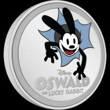 Disney 100 Years of Wonder - Oswald the Lucky Rabbit 1oz Silver Coin