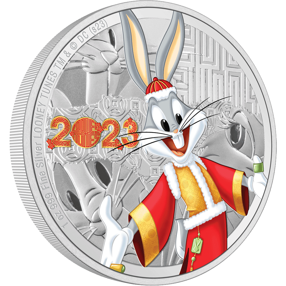 Looney Tunes(TM) Year of the Rabbit - Bugs Bunny 1oz Silver Coin