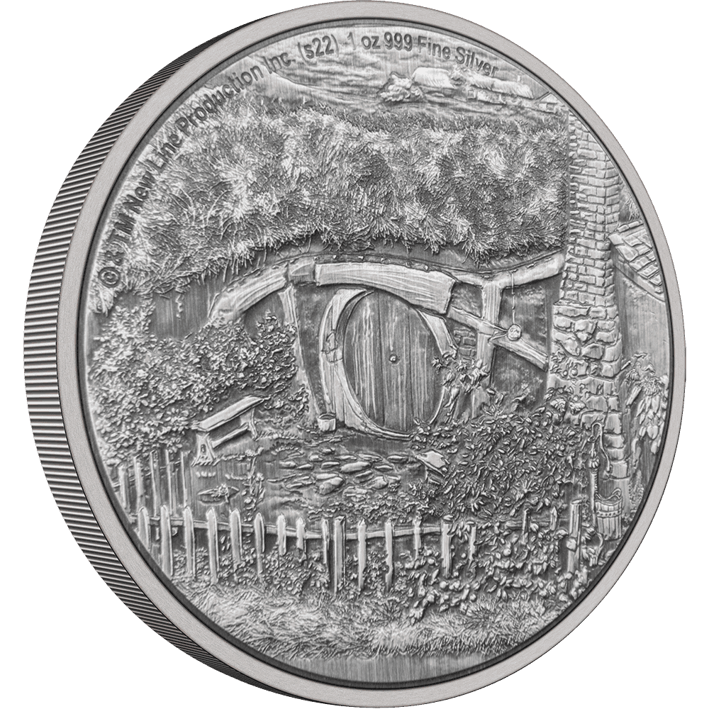 THE LORD OF THE RINGS(TM) - The Shire 1oz Silver Coin