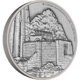 THE LORD OF THE RINGS(TM) - Helm's Deep 1oz Silver Coin