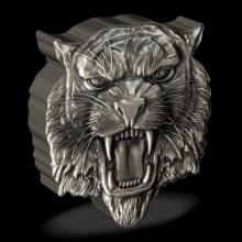 Fierce Nature - Tiger 2oz Silver Coin