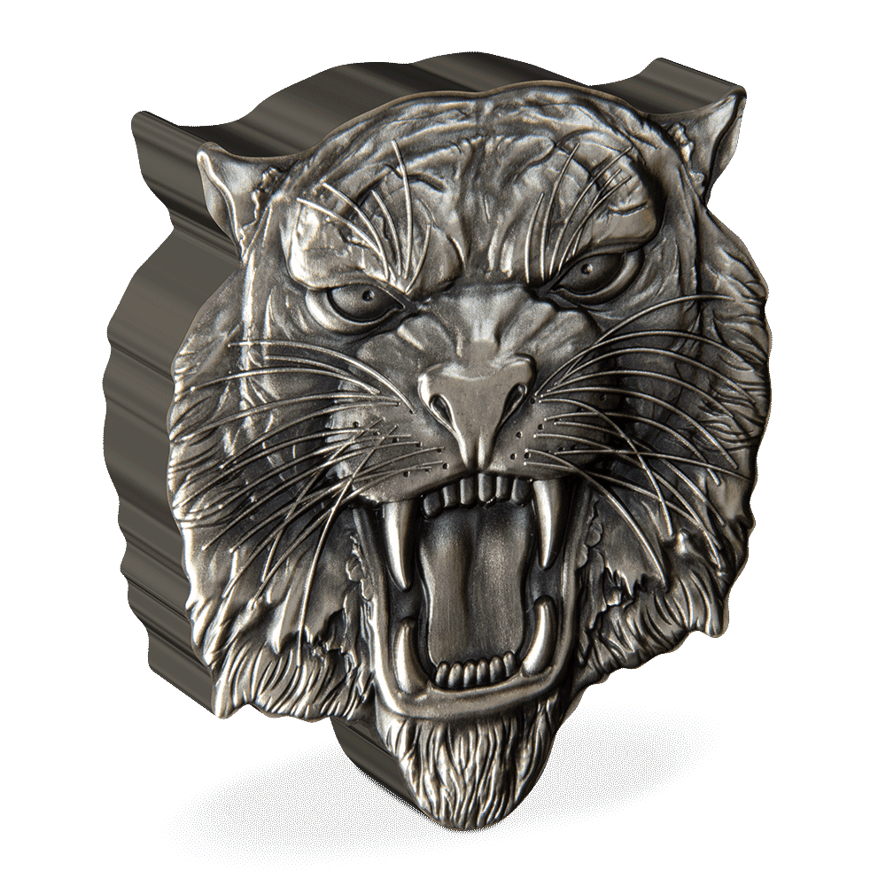 Fierce Nature - Tiger 2oz Silver Coin