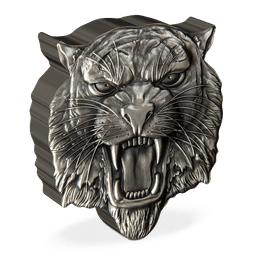 Fierce Nature - Tiger 2oz Silver Coin