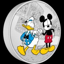 Disney Mickey & Friends - Mickey & Donald 3oz Silver Coin