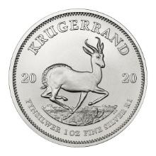 2020 South Africa 1 oz Silver Krugerrand BU