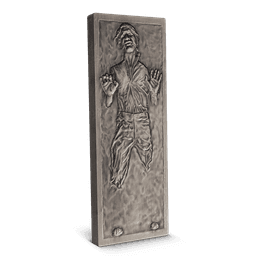 Han Solo(TM) in Carbonite 3oz Silver Coin