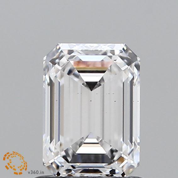 1.08 ctw. VS1 IGI Certified Emerald Cut Loose Diamond (LAB GROWN)