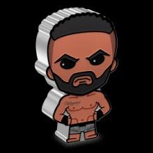 UFC(R - Jon Jones 1oz Silver Chibi(R) Coin