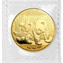 Chinese Gold Panda 1 Ounce 2013