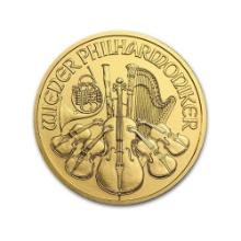 Austrian Gold Philharmonic 1/4 Ounce - Random Year