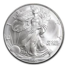 1999 1 oz Silver American Eagle BU