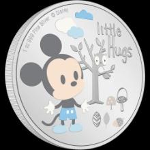 Disney Baby Little Hugs - Boy 1oz Silver Coin