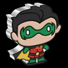 DC Comics - ROBIN(TM) 1oz Silver Chibi(R) Coin