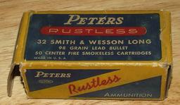 1  Peters 32 Long, 98 grain lead