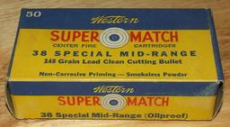 Western 38 Special Super Match  148 gr lead