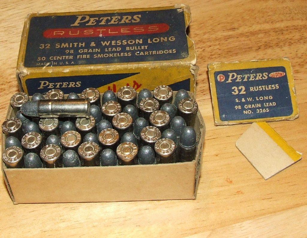 Peters 32 Long, 98 grain lead