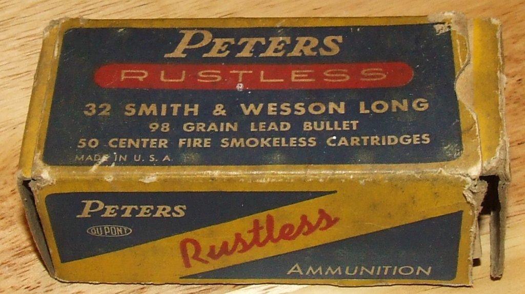 Peters 32 Long, 98 grain lead