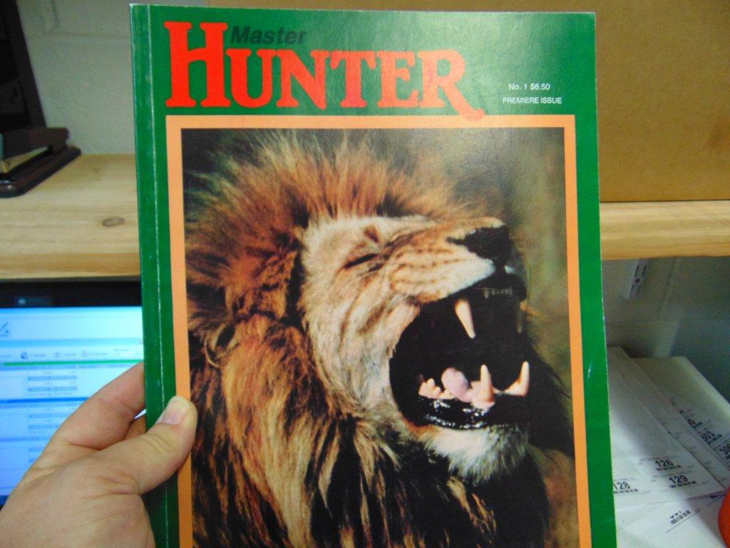 master hunter mag. no. 1 issue