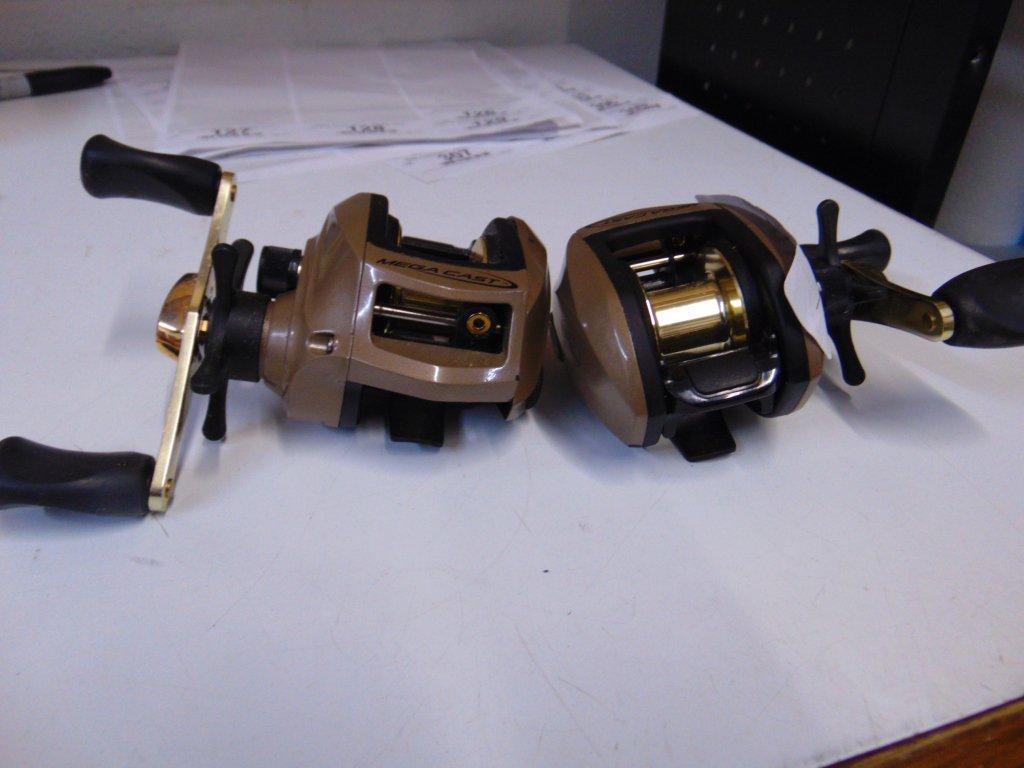 2 bass pro reels