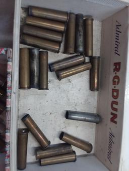 44 brass & nickle plated 45-70 casings