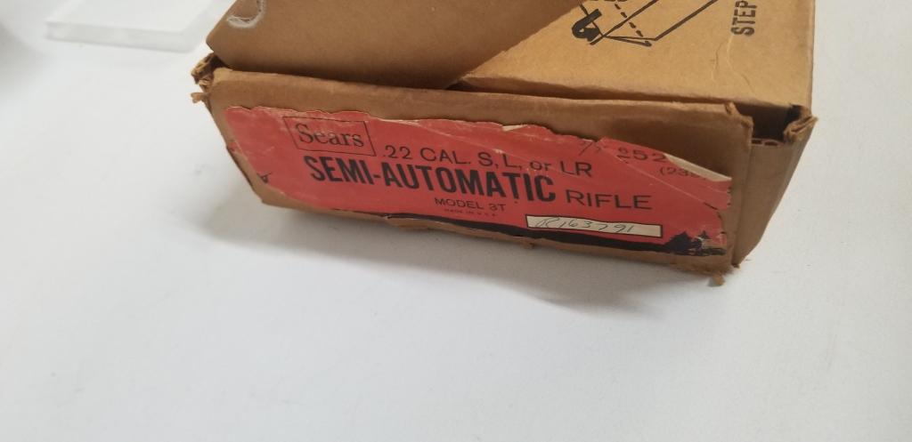 Sears 3T 22 lr Rifle