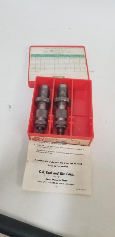 C-H 7.5x55 Swiss 2pc die set