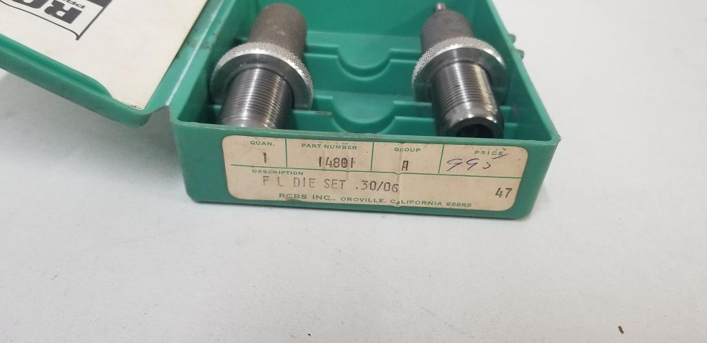 RCBS 30-06cal 2 die set